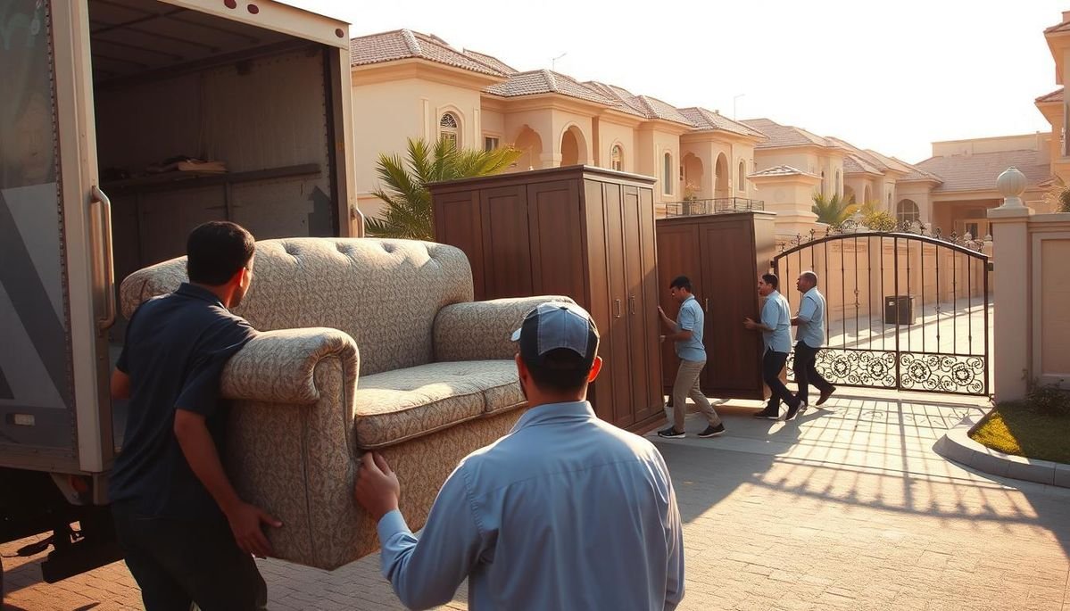 نقل عفش من المدينة إلى الرياض